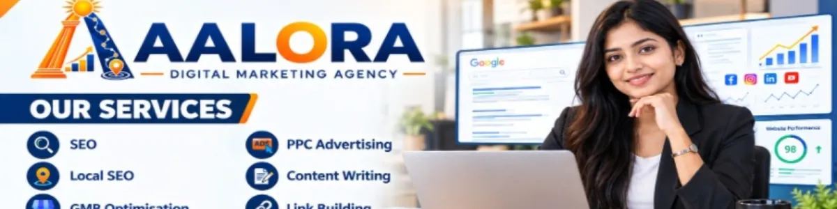 Aalora Digital Marketing Agency Banner