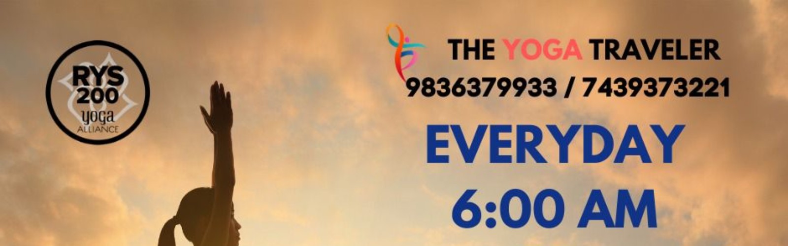 THE YOGA TRAVELER Banner